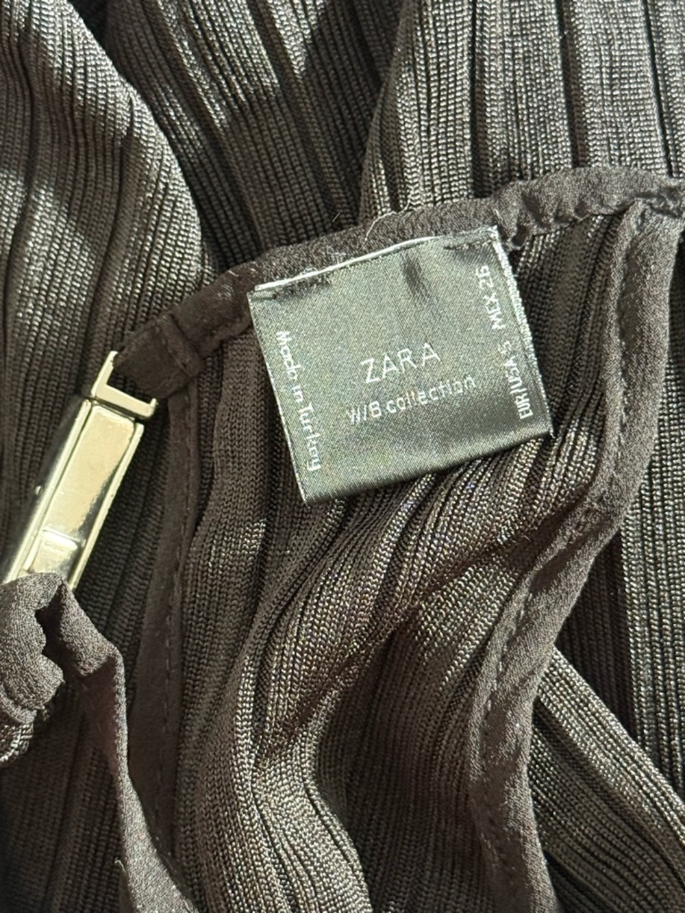 ZARA Halter Smooth Ribbed Tank - Picture 11 of 11